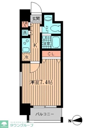 Humanハイム船橋の物件間取画像